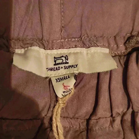 Thread & Supply Olive  Green Shorts - Picture 2 of 4